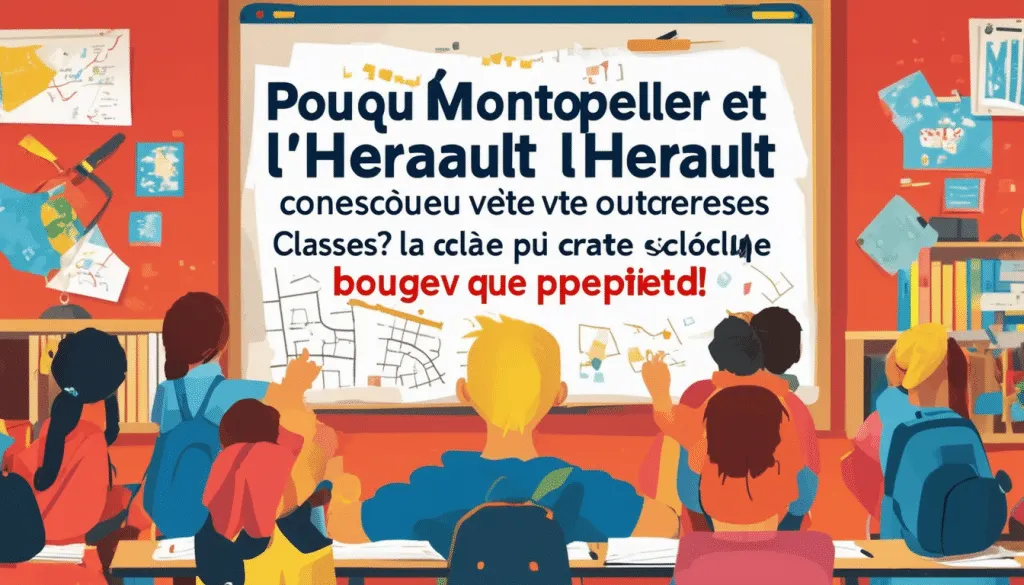 découvrez comment montpellier et l'hérault connaissent une véritable révolution scolaire avec les ouvertures et fermetures de classes ! consultez la carte scolaire dynamique qui bouge plus que prévu.
