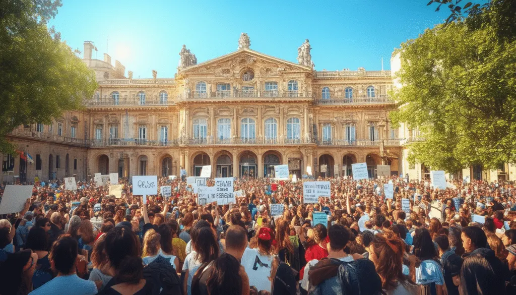 venez vivre un samedi lumineux à la comédie de montpellier, un événement marquant qui appelle à un 'cessez le feu !'. rejoignez-nous pour une journée dédiée à la paix et à la solidarité, remplie de performances inspirantes et de messages poignants.