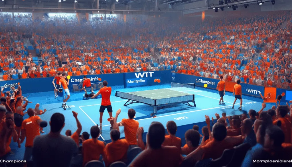découvrez les horaires et la chaîne tv pour ne rien manquer du quart de finale des frères lebrun lors des wtt champions à montpellier. suivez chaque moment de ce match captivant et encouragez vos joueurs préférés !