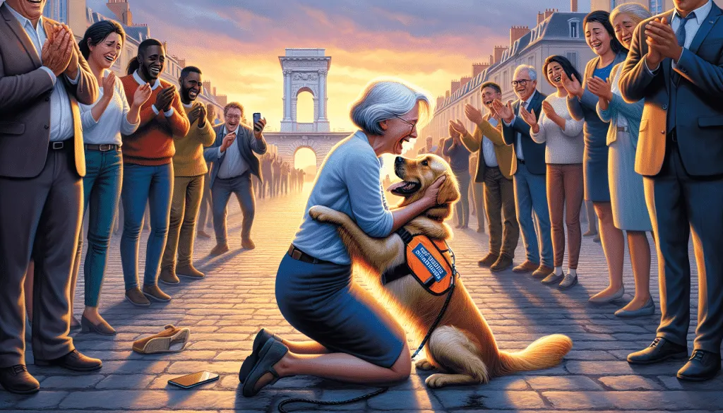 découvrez l'histoire émouvante d'une chienne d'assistance disparue, retrouvée à montpellier grâce à une incroyable mobilisation. un récit touchant sur l'amour et la solidarité qui rappelle l'importance des liens entre les animaux et les humains.