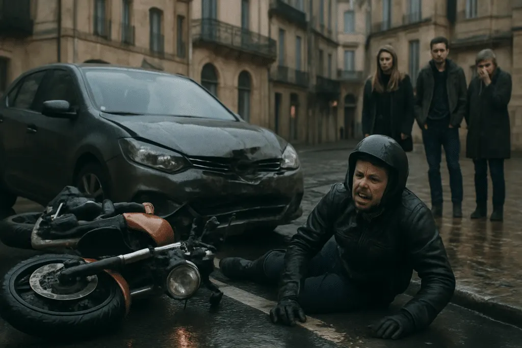 un tragique accident à montpellier a coûté la vie à un motard de 35 ans, percuté par une voiture effectuant un demi-tour sur une ligne blanche. découvrez les détails de cette triste collision qui a choqué la communauté.