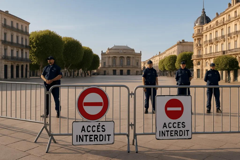 découvrez les nouvelles mesures de sécurité mises en place à la comédie, interdisant l'accès piéton à la place de montpellier. informez-vous sur les changements et leurs implications pour les visiteurs.