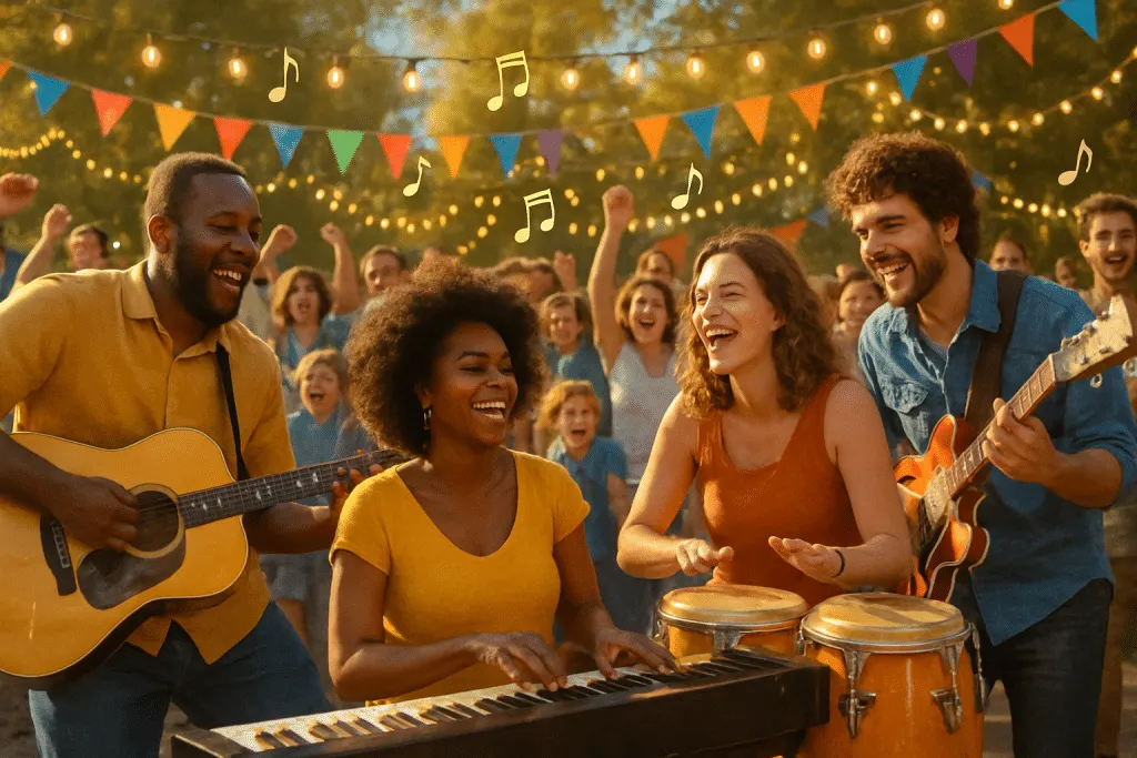 découvrez notre célébration de la musique, un hommage vibrant aux artistes et aux mélodies qui ont marqué notre histoire. rejoignez-nous pour un voyage sonore à travers les genres et les époques, célébrant la puissance de la musique et son impact sur nos vies.
