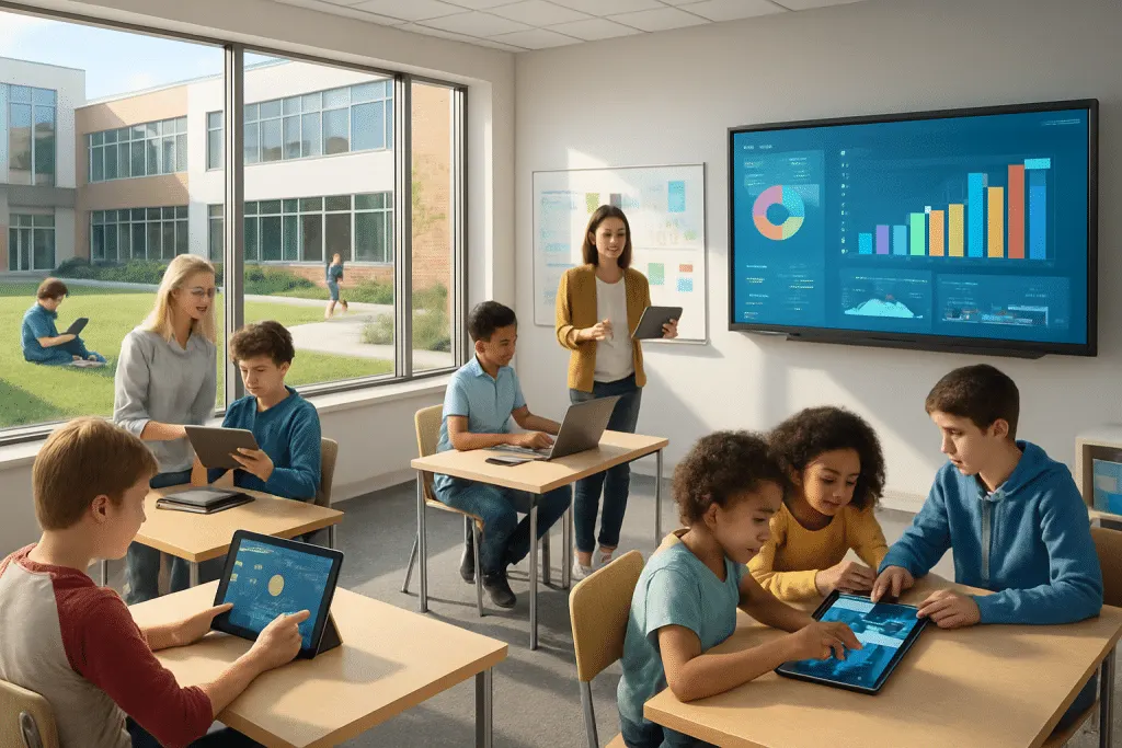 découvrez comment le plan numérique des écoles ouvre la voie à une transformation digitale des établissements scolaires, en intégrant les nouvelles technologies pour améliorer l'apprentissage et la gestion éducative.