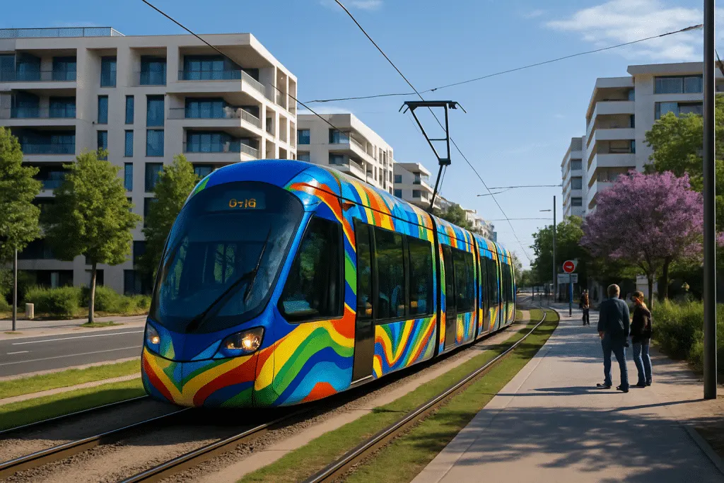 découvrez comment la ligne 5 du tramway de montpellier dynamise le flanc ouest de la ville avec son électrification et ses nouveautés de transport urbain modernes.