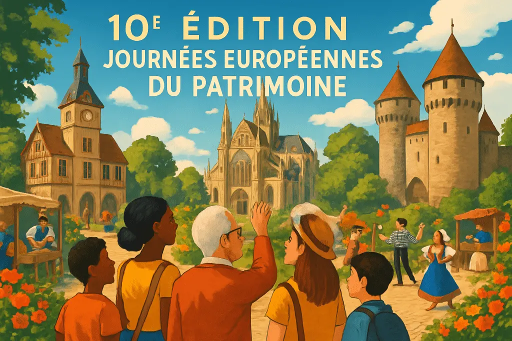 partez à la découverte de l'histoire et de la culture lors de la nouvelle édition des journées européennes du patrimoine. explorez des sites emblématiques et profitez d'animations uniques pour toute la famille !