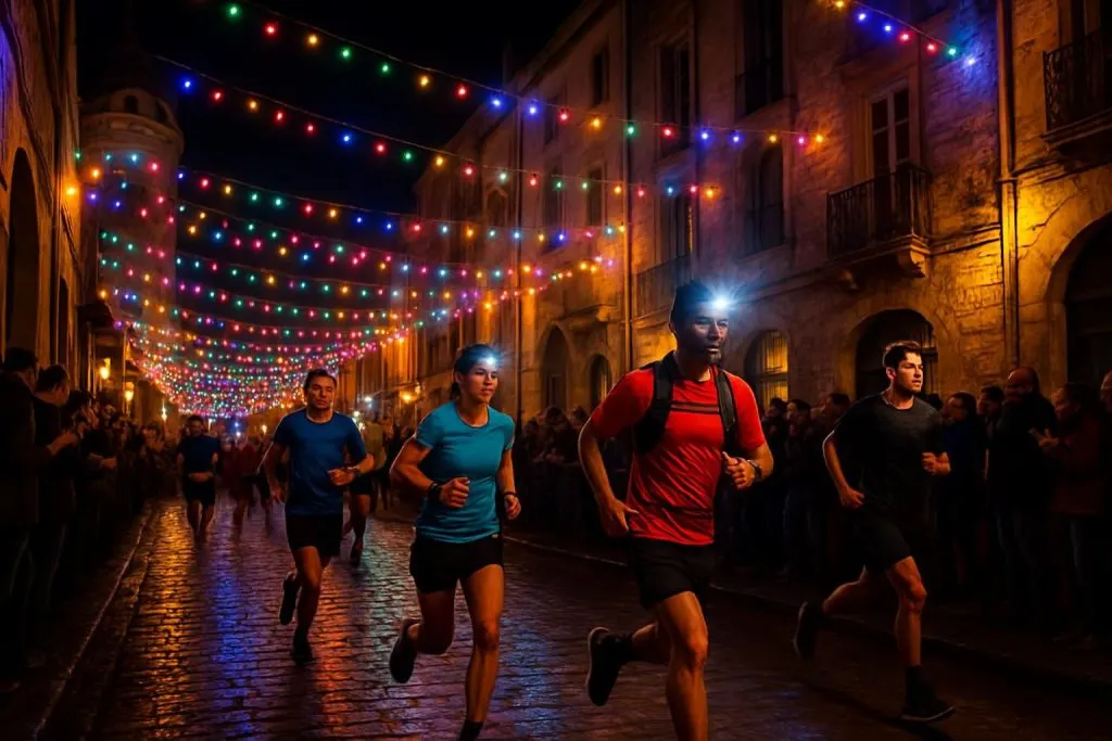 découvrez en images montpelliers illuminée pour la 9e édition spectaculaire de l'urban trail 2026, une course nocturne exceptionnelle qui bat tous les records.
